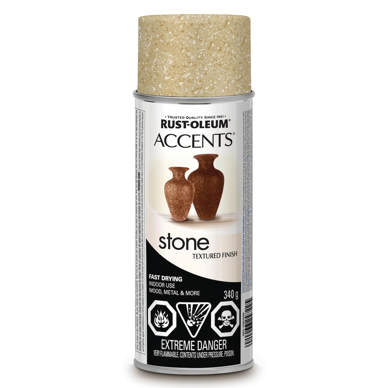 Rust-Oleum® Accents® Stone Textured Finish Spray Paint